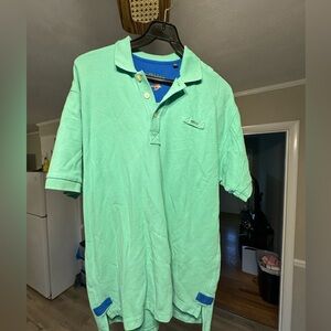 Light Green/Turquoise Polo Shirt